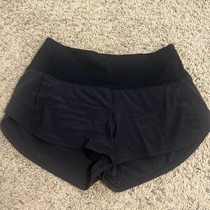 Lululemon speed up high waisted 2.5 shorts